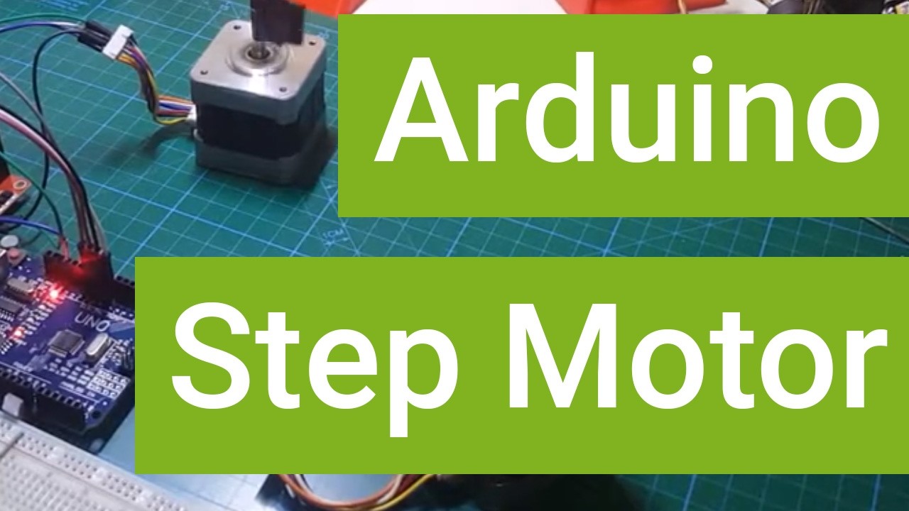 Arduino + L298N ile Step Motor S&uuml;rme (17PM-K103) | Basit &Ouml;rnek