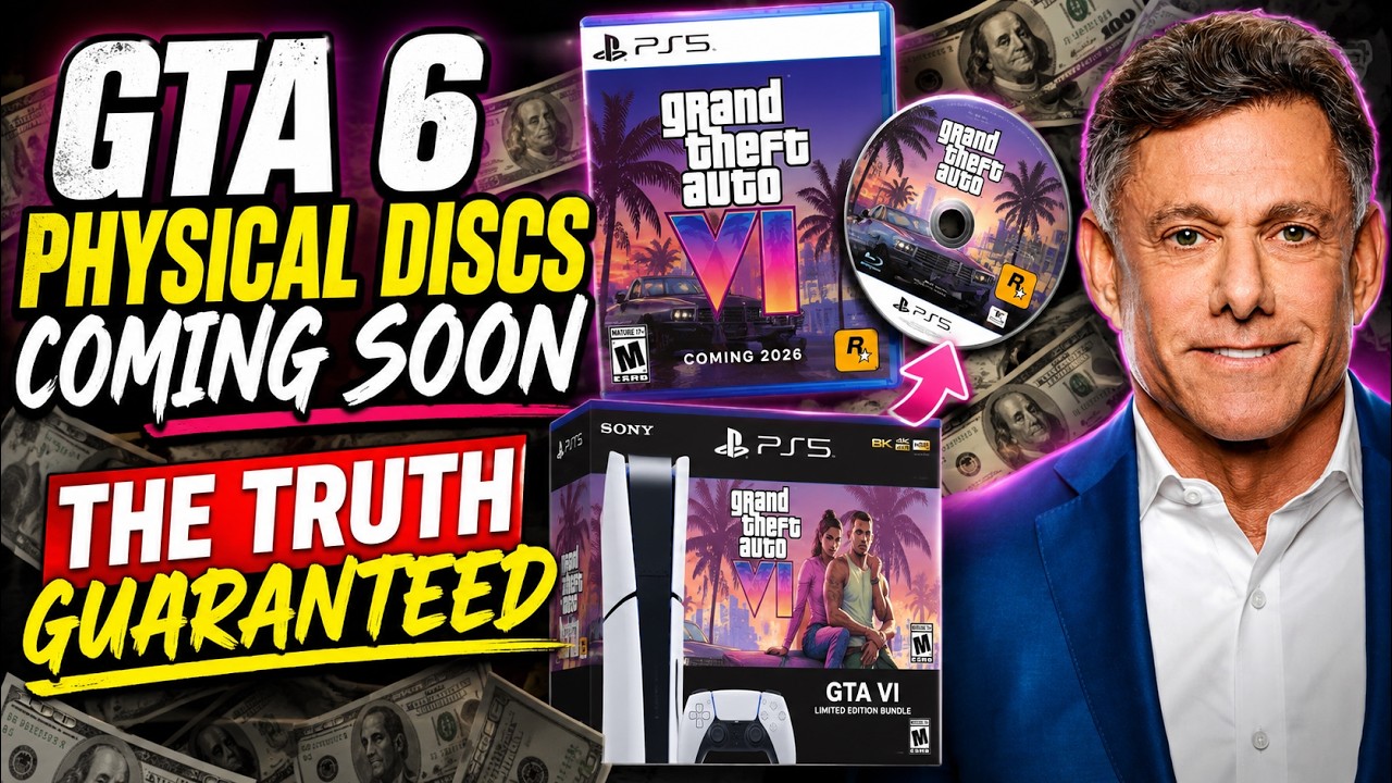 GTA 6 Physical Discs Coming Soon - The Truth