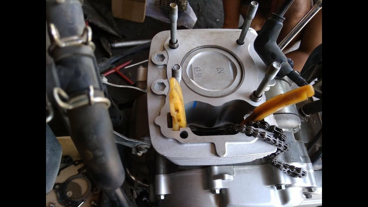 Honda XR150 L Honda CBF150 Honda Supremo TMX 150 Honda XR125 cylinder installation