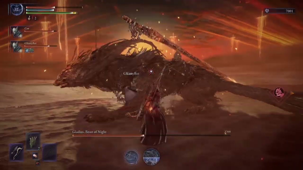 After fighting Everdark Gladius, I assumed his normal version was gonna be easy, but doggo is tough!