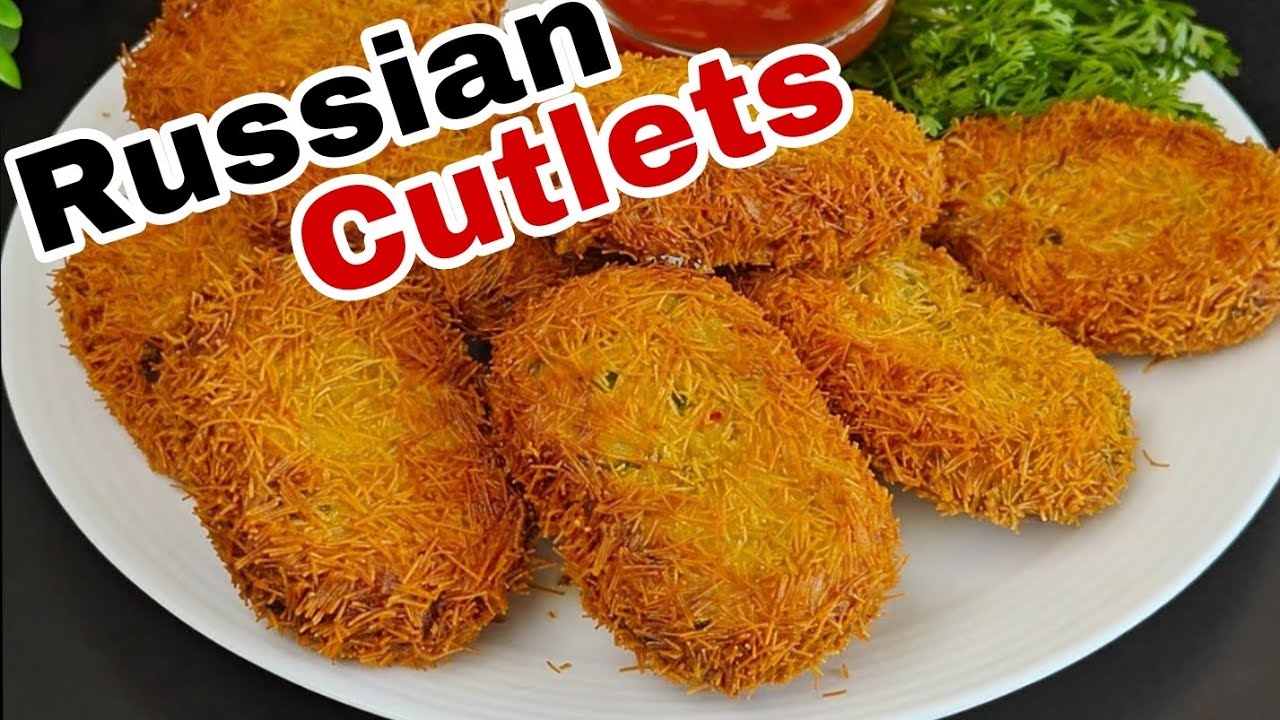 Crispy Russian Cutlets Recipe | Ramadan Special Snacks by Tasty Cooking With Shazia 