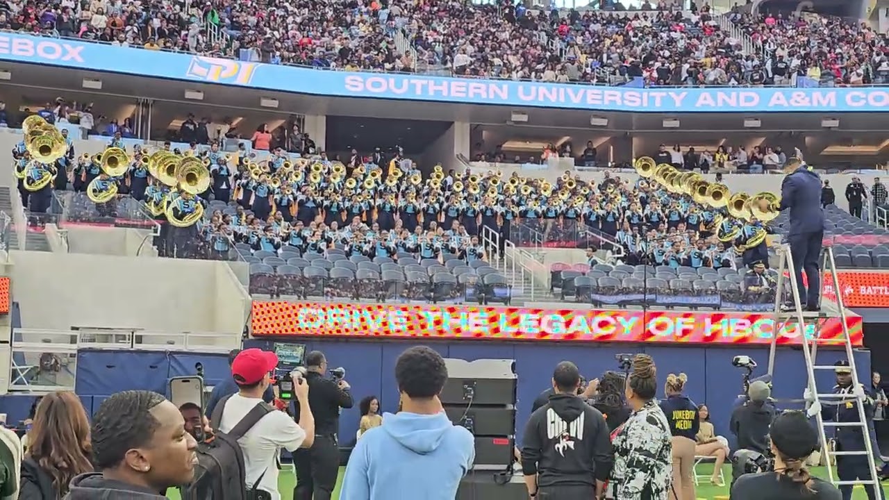 SU Human Jukebox vs. Alabama State MMH Stand Battle | Honda BOTB 2025