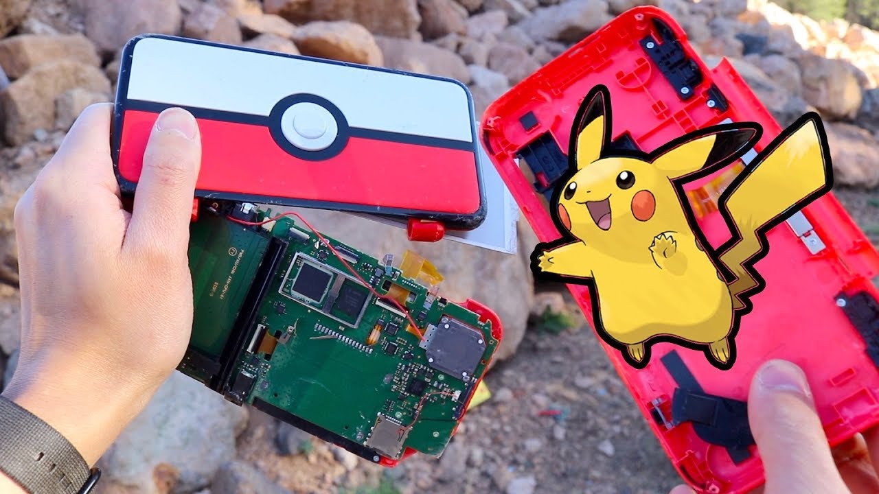 THROWING POKEBALL NEW 2DS XL - Will it Capture?
