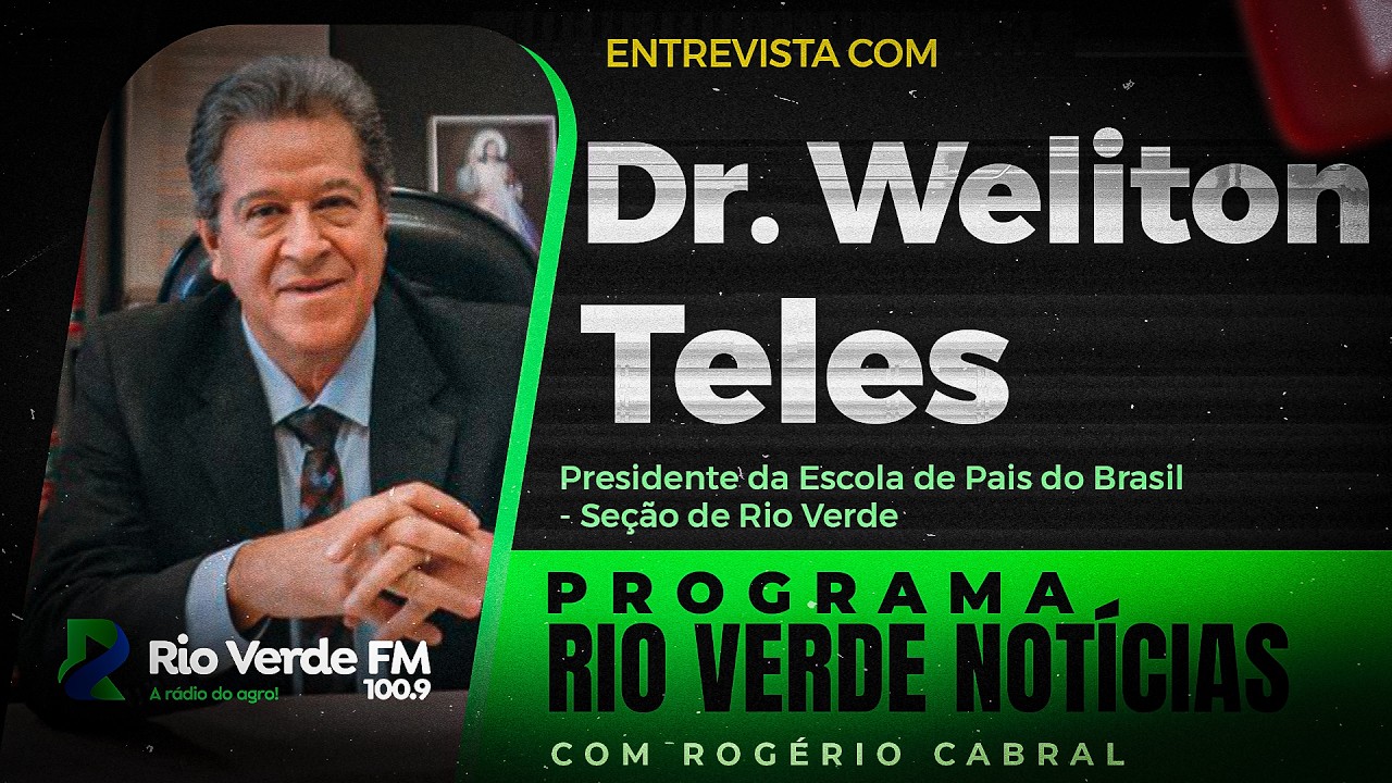 Saúde das Famílias na era Digital Limites e Educação dos Filhos - Rio Verde Notícias 1ª Edição 24/02