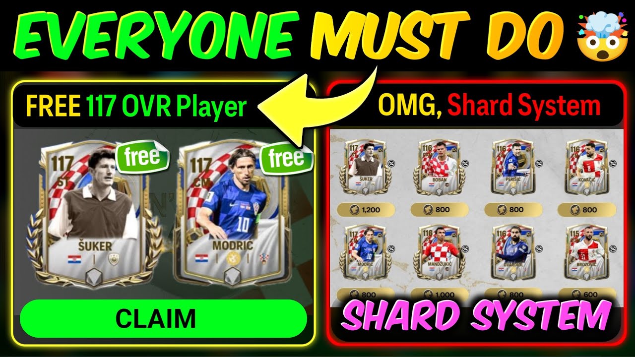FREE 117 OVR Player x Shard System x Croatia Nation Story | Mr. Believer