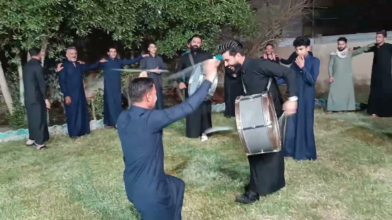 جوبي روساني بغداد الاول احمد كريم العويسي مع الفنان محمد العلواني  في منطقة العامريه بغداد