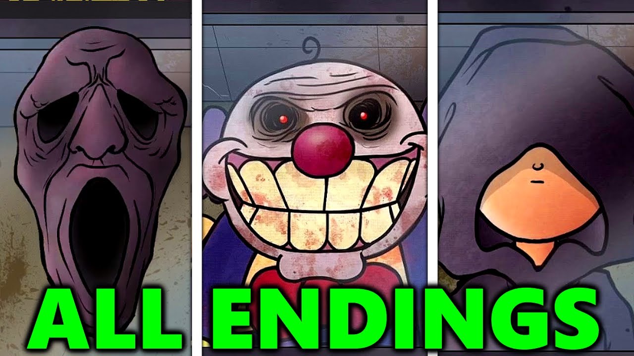 That's Not My Neighbor UPDATE - All Endings (Nightmare Office Showcase)