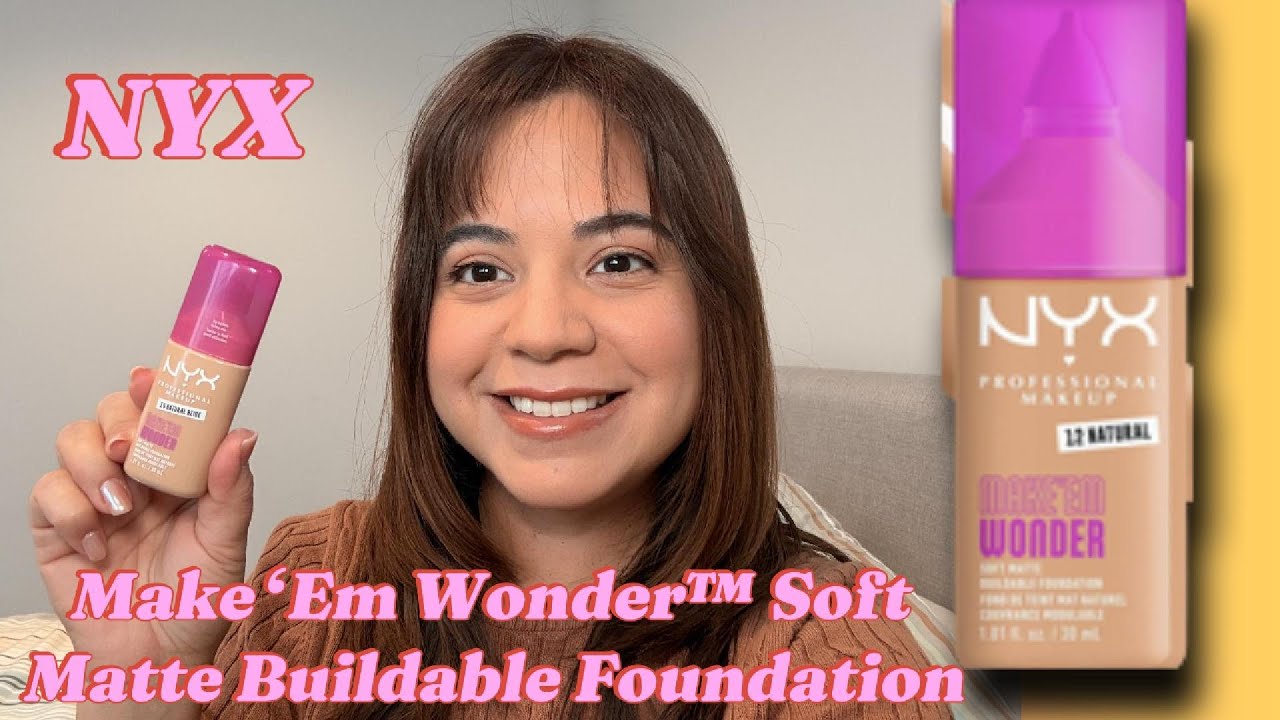 NYX Make 'Em Wonder' Soft Matte Foundation | Oily skin approved?? | Mili' Stash