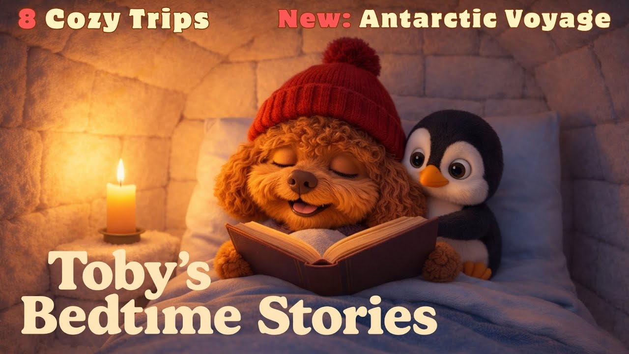 Toby’s Bedtime Stories ❄️🌍 | Cozy Lullabies from Antarctica to Africa