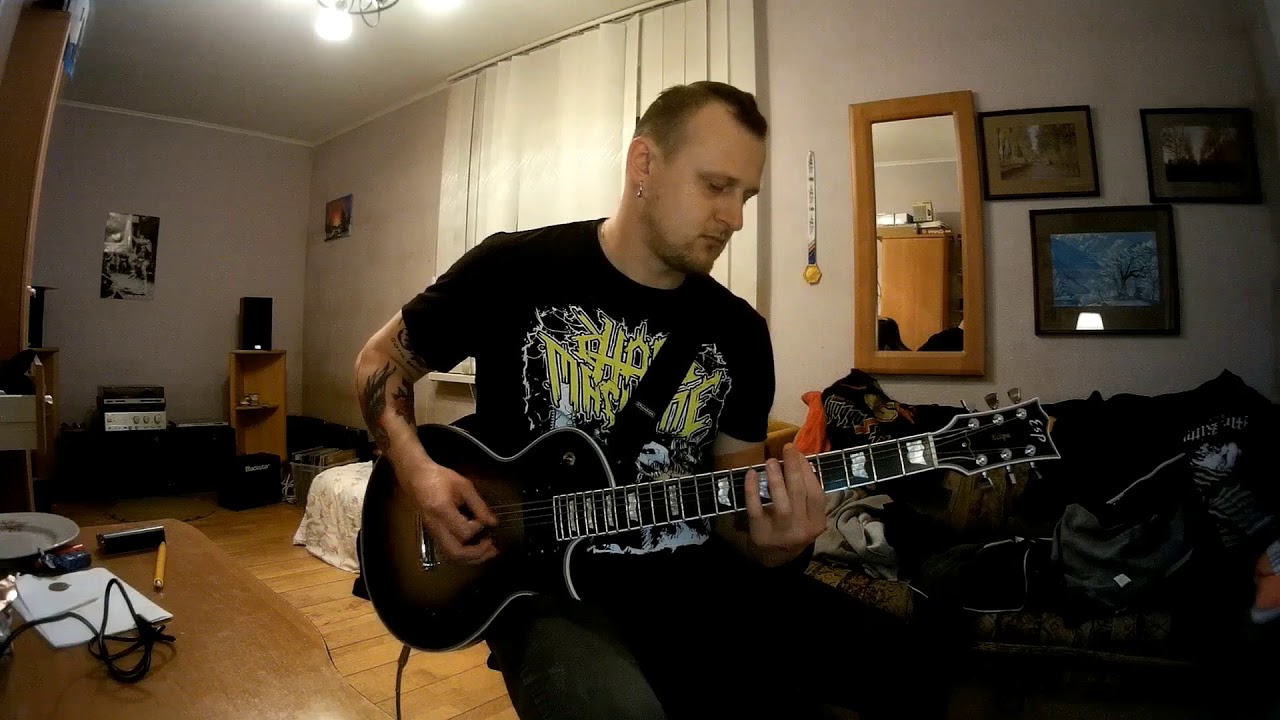 NAPALM DEATH - On The Brink Of Extinction (Guitar cover)