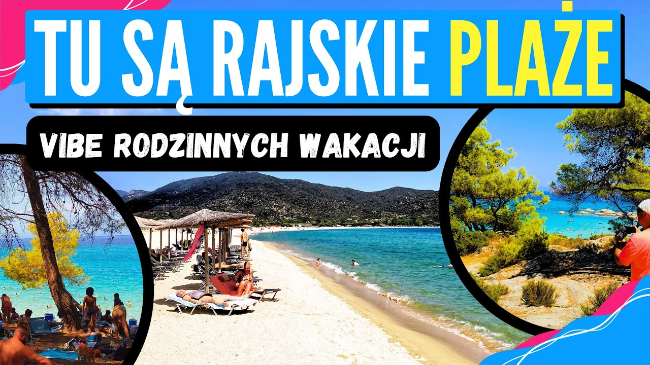 Tego się NIE DA OPISAĆ 😍 Chalkidiki 🇬🇷 GRECKI RAJ z najpiękniejszymi plażami