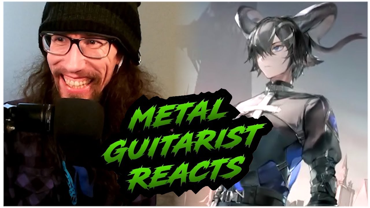 Профессиональный метал-гитарист REACTS: Arknights OST - Lessing / Zwillingstürme Herbst Theme