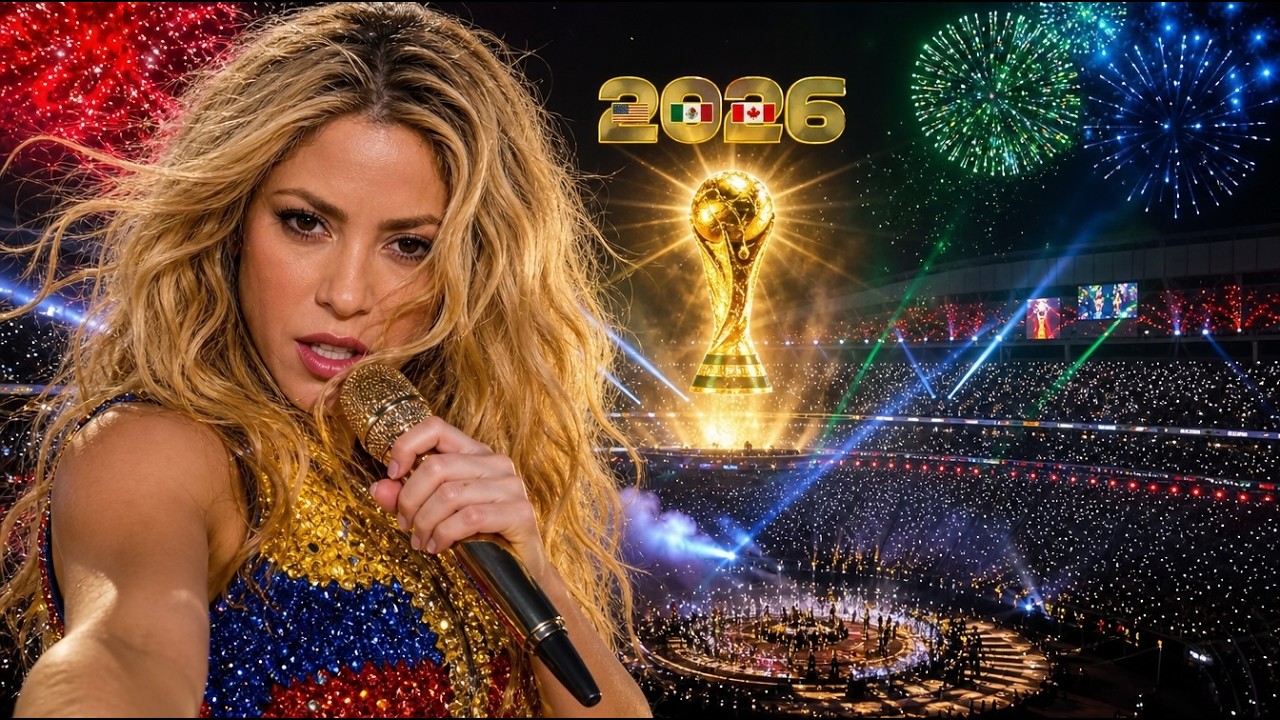 SHAKIRA &mdash; FIFA World Cup 2026 Anthem (Fan-Made Remix) | Stadium Mix 4K