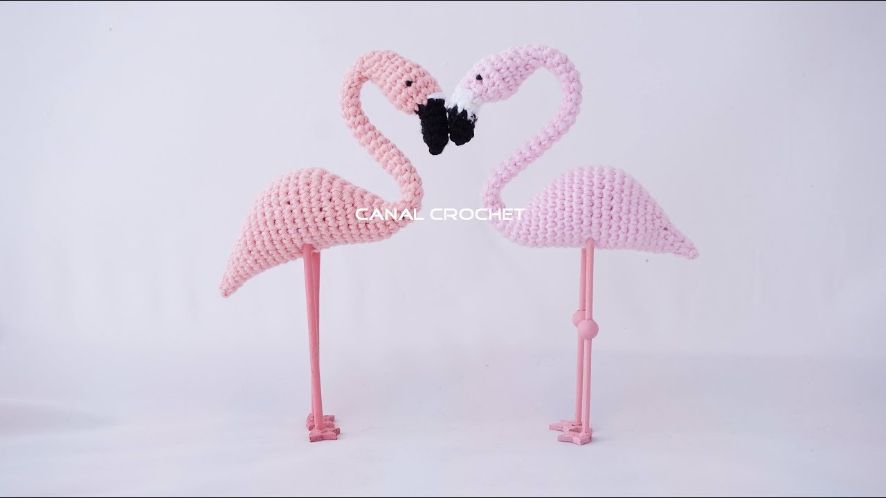Flamenco amigurumi tutorial