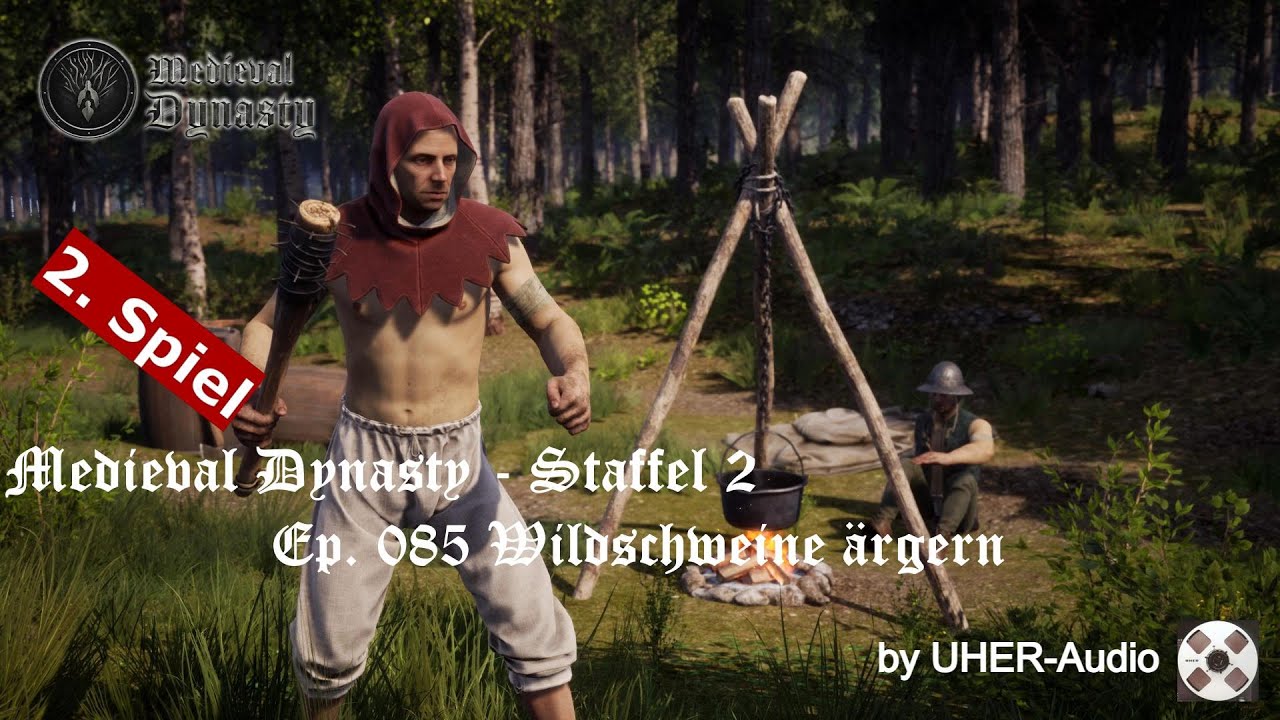 Medieval Dynasty Staffel 2 Ep. 085 Wildschweine ärgern