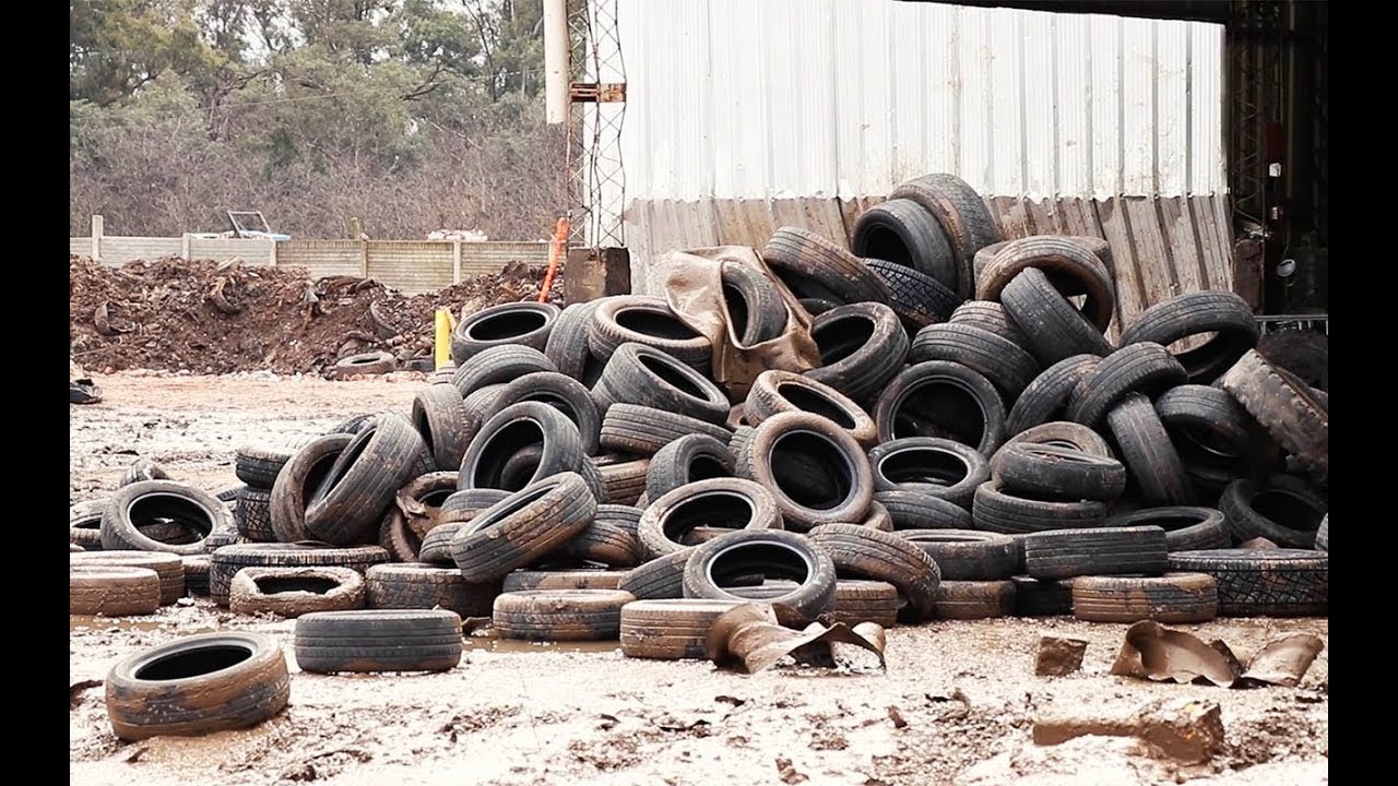 Reciclado de neumáticos - Informe - Matías Antico - TN Autos