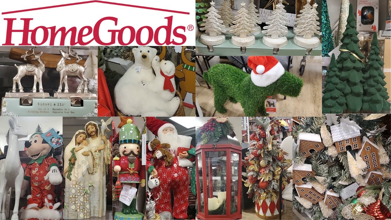 HomeGoods - 2024 Christmas Decor, Dishes & More