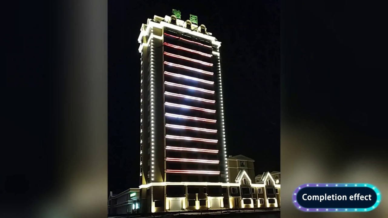 led facade lighting building lighting with led point light