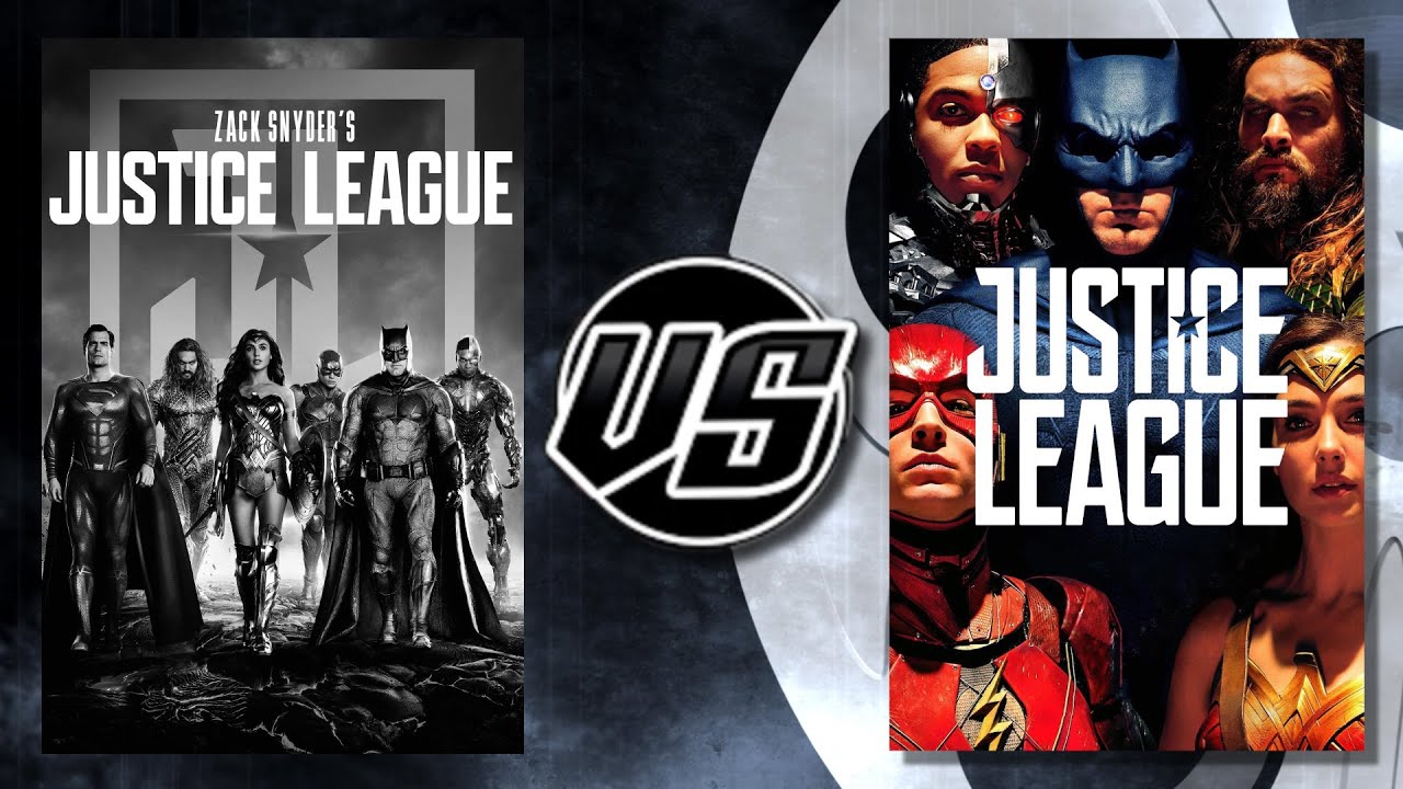 Zack Snyder's Justice League (2021) VS Justice League (2017)