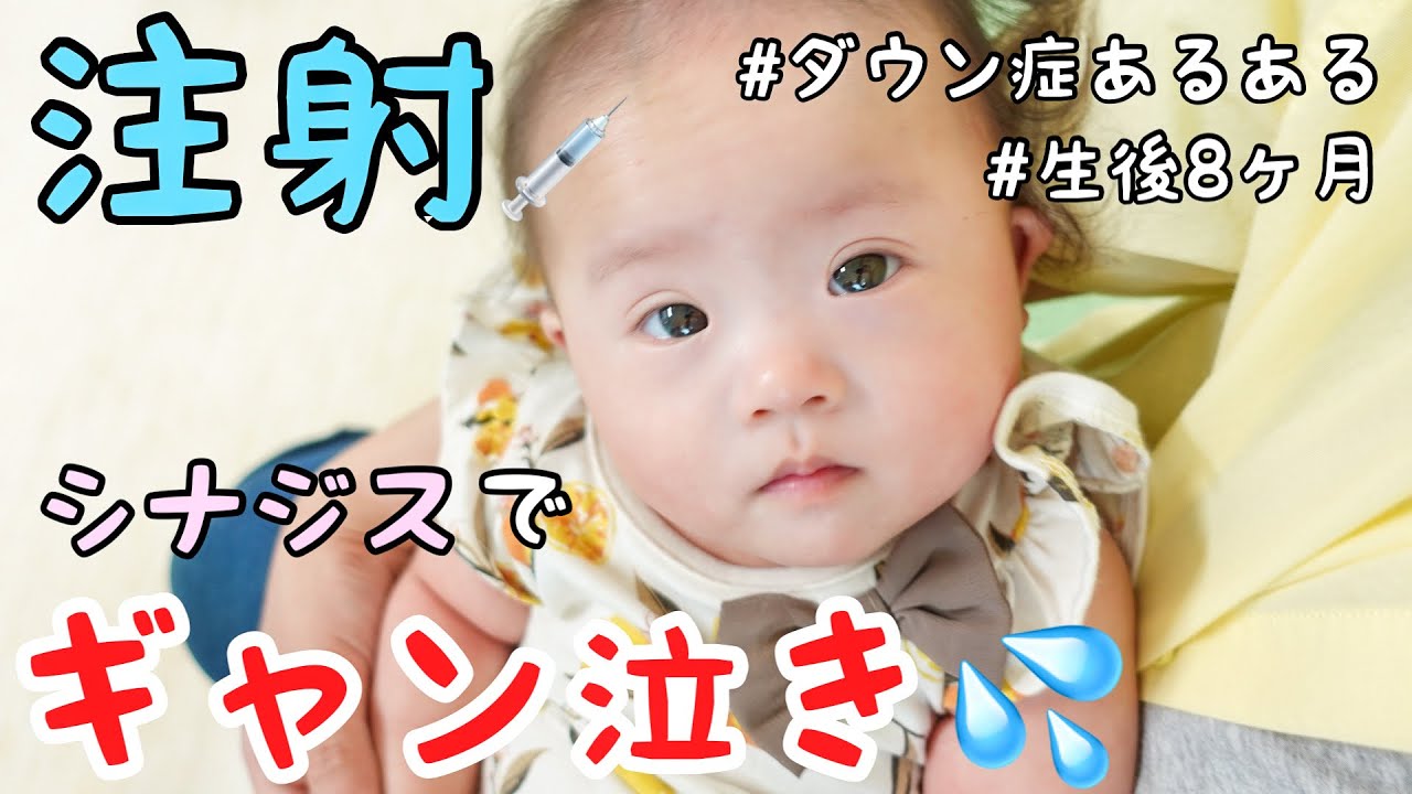 【ダウン症あるある】シナジスの筋肉注射でギャン泣き【6ヶ月連続の悪夢】