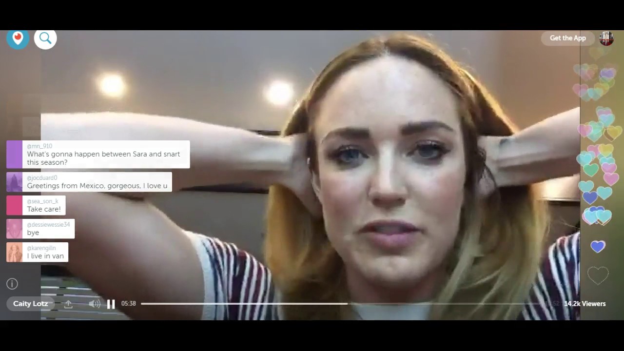CAITY LOTZ LIVE PERISCOPE VLOG #ASKCAITY
