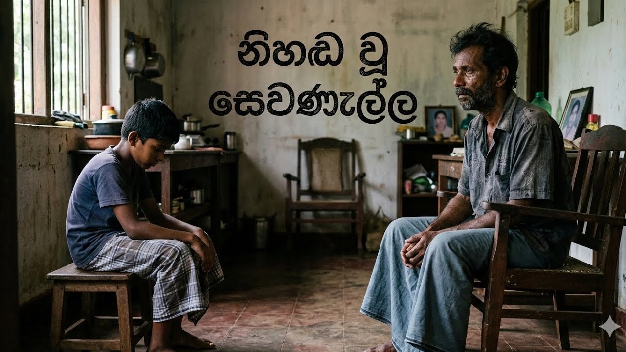 නිහඬ වූ සෙවණැල්ල (Nihada Wu Sewanella) | අම්මා නැති පාලු නිවසක පියෙකුගේ සහ පුතෙකුගේ වේදනා