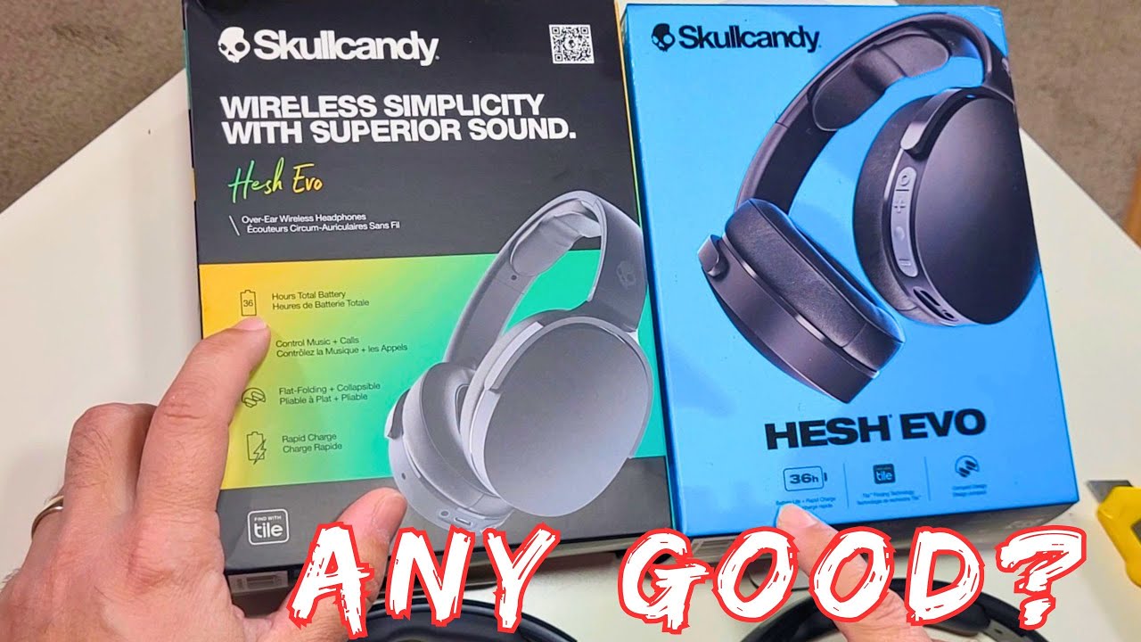 Наушники Skullcandy Hesh Evo &mdash; распаковка и первое впечатление!!!