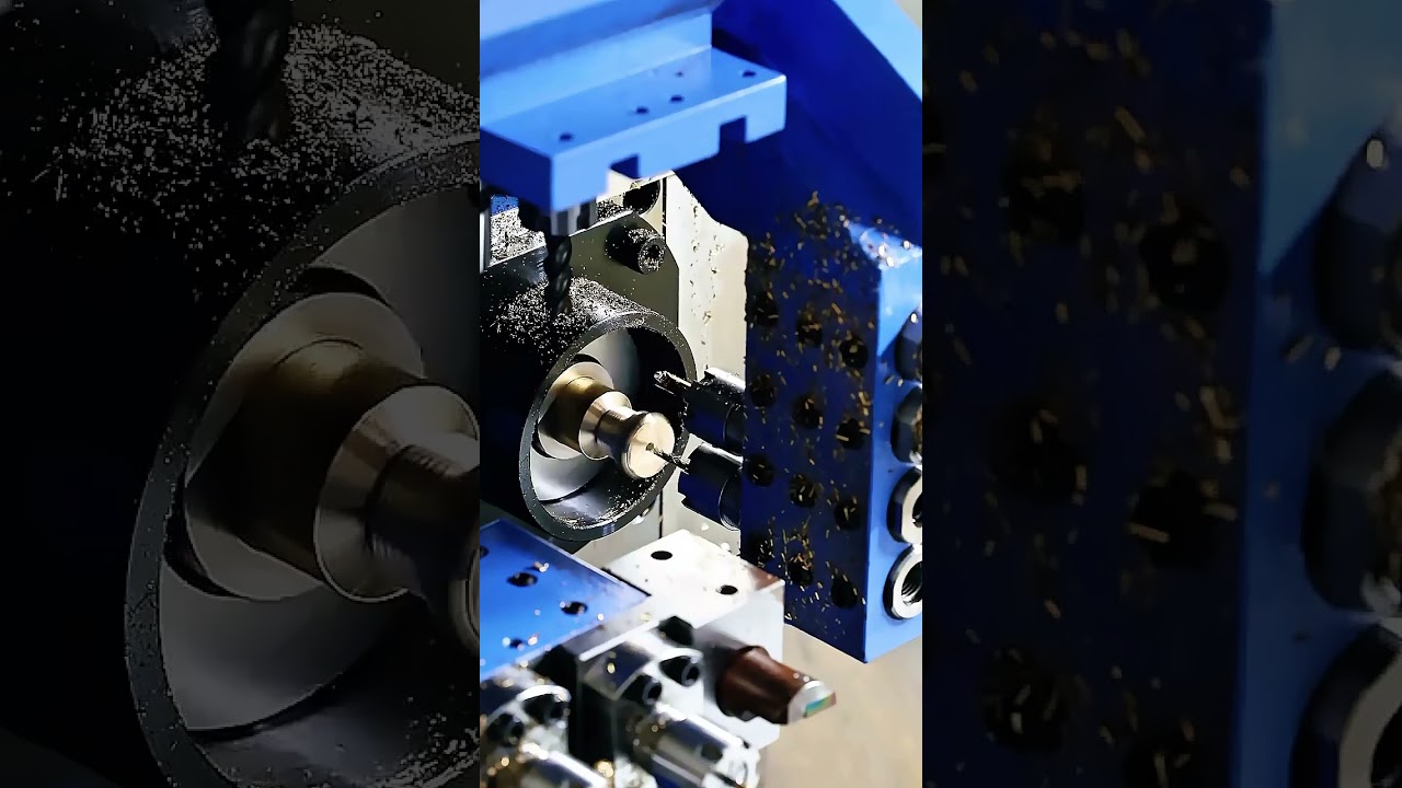 Kayar otomat cnc pirin&ccedil; işleme#cnc