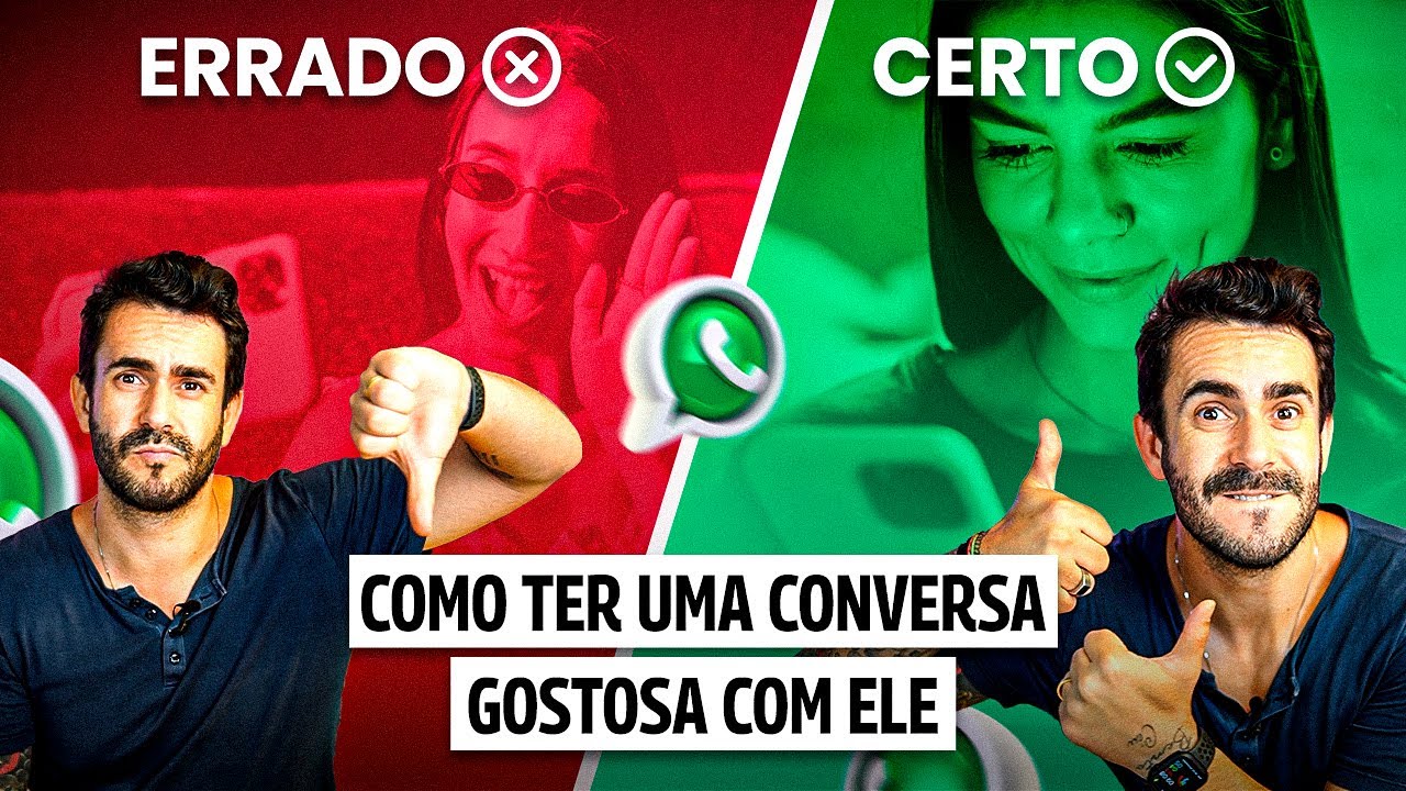 Como Ter uma CONVERSA Gostosa com ELE - 03 Formas CORRETAS!