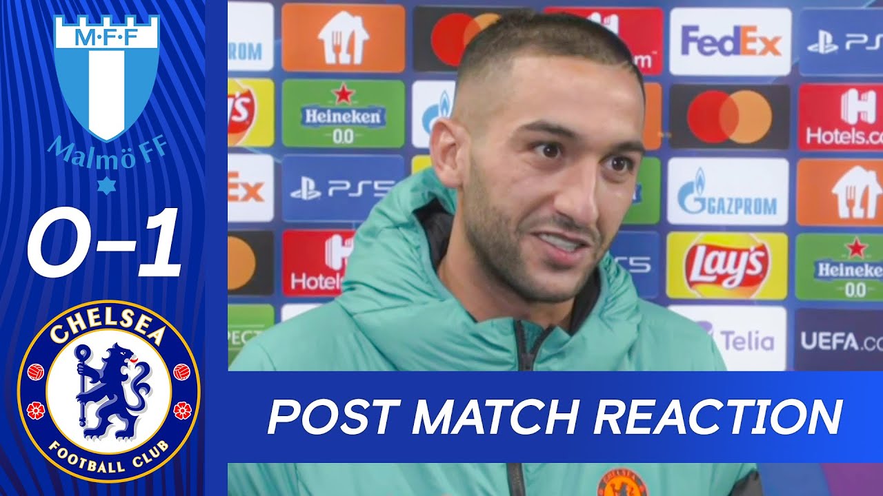 Hakim Ziyech Post Match Reaction | Malm&ouml; FF 0-1 Chelsea | UEFA Champions League