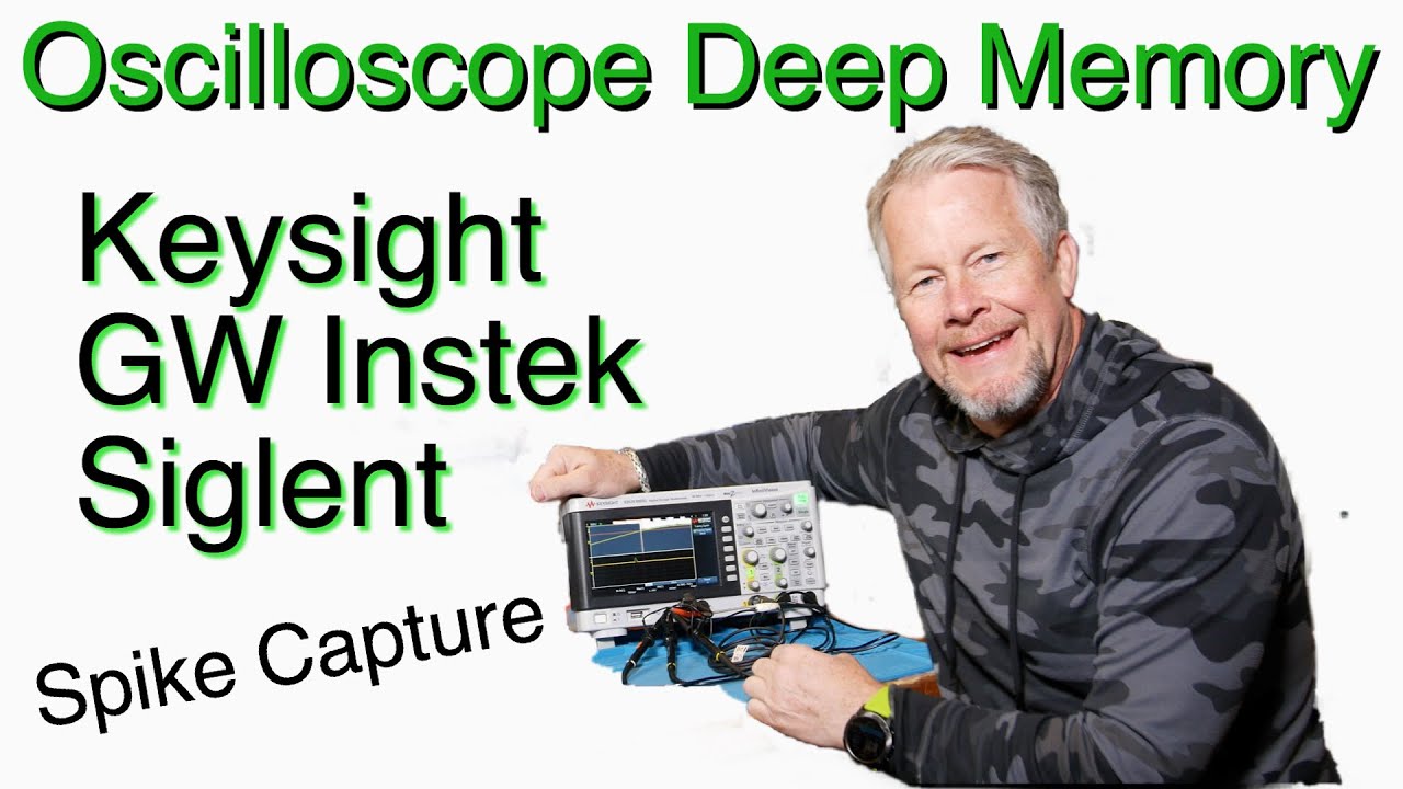 Spike Capture with Oscilloscope Deep Memory