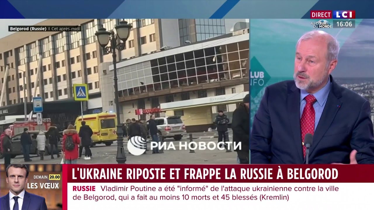 L'Ukraine riposte et frappe la Russie à Belgorod
