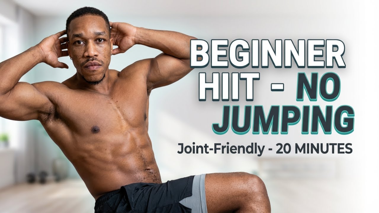 Joint-Friendly Cardio HIIT – 20 Minutes, No Jumping, Fat Burn Guaranteed