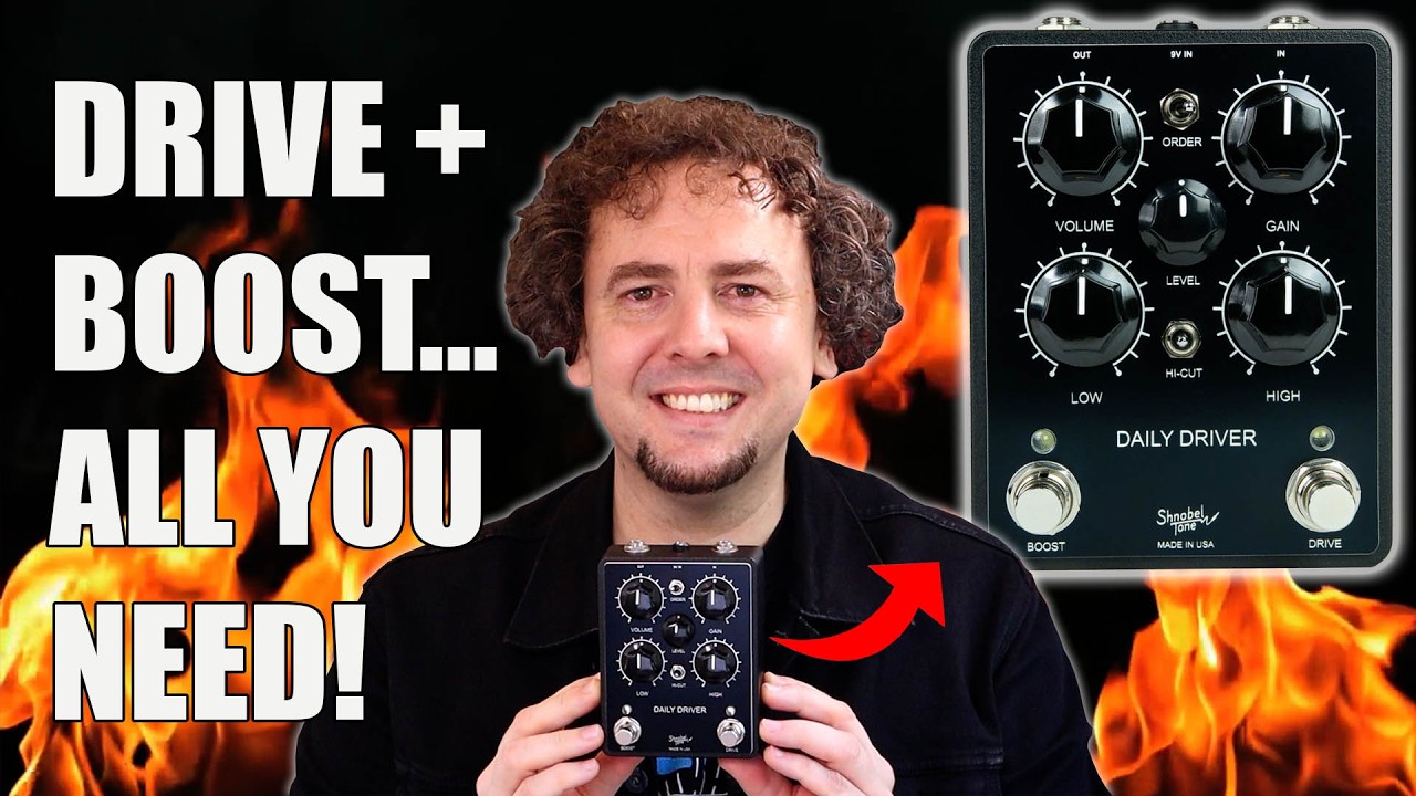 Shnobel Tone Daily Driver Boost | The ultimate do-it-all boutique overdrive pedal?! Review & Demo