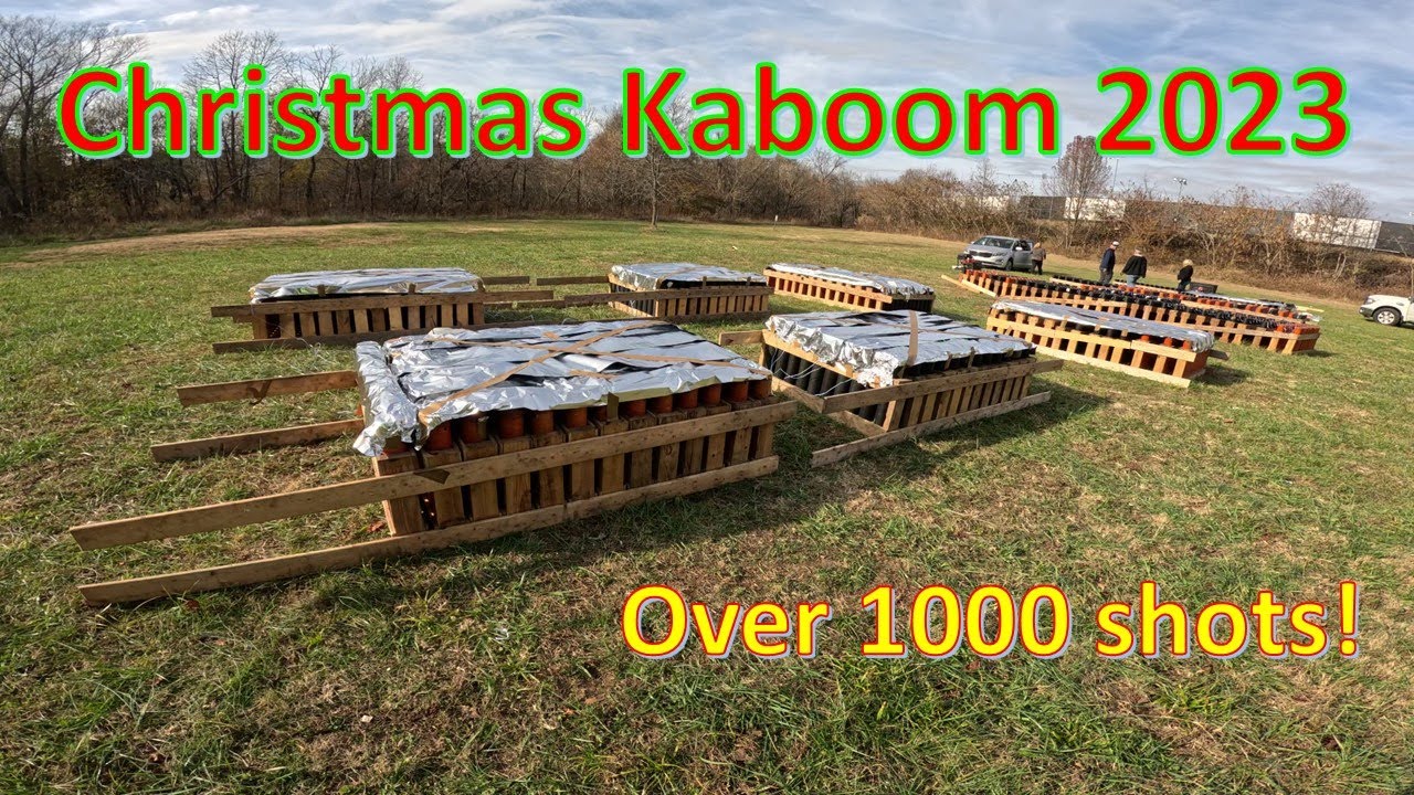 Complete Christmas Kaboom '23 - 1.3g Fireworks Show & Pyromusical with Pyrostar Entertainment