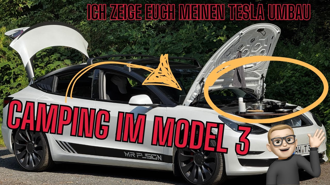 Camping im Tesla Model 3 Mein Umbau - Mr. Fusion Olly