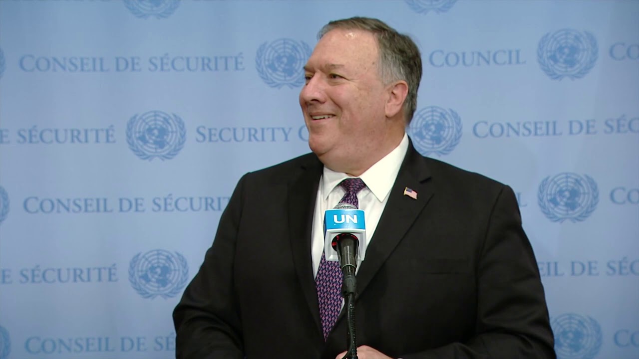 Secretary Pompeo Delivers Remarks to the Press at the United Nations