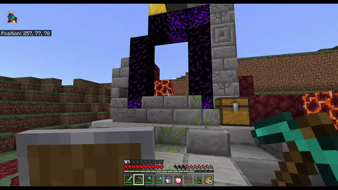 How To Kill The Ender Dragon In Minecraft Trial (part-1)