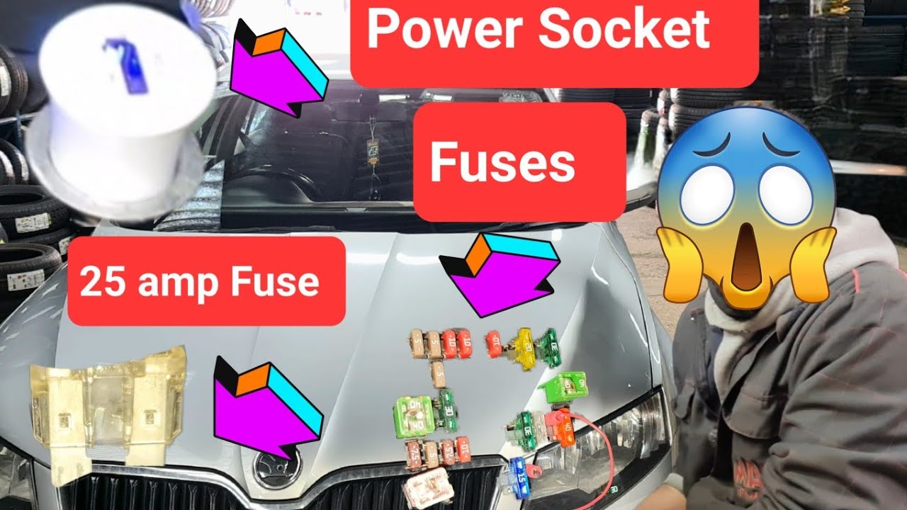 Power Socket | Fuse Location | Skoda Octavia #howto #diy