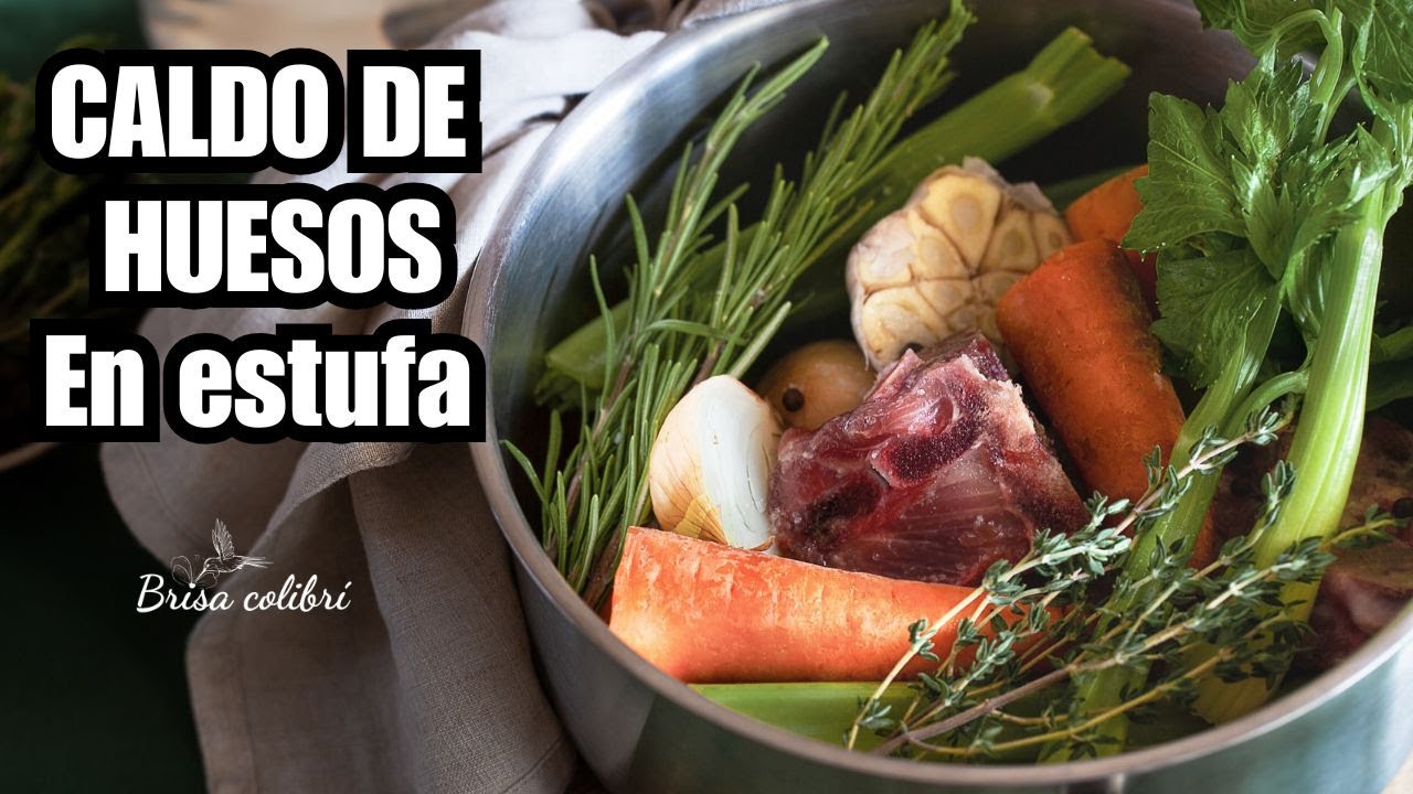 Caldo de Huesos en Estufa: Receta Rápida y Económica para tu Salud