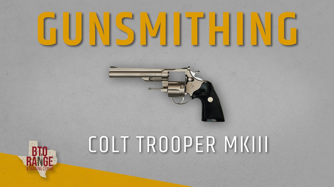 The Gunsmith’s Bench: Inside the Colt Trooper Mark III (.22 Mag) – Tear Down and Differences