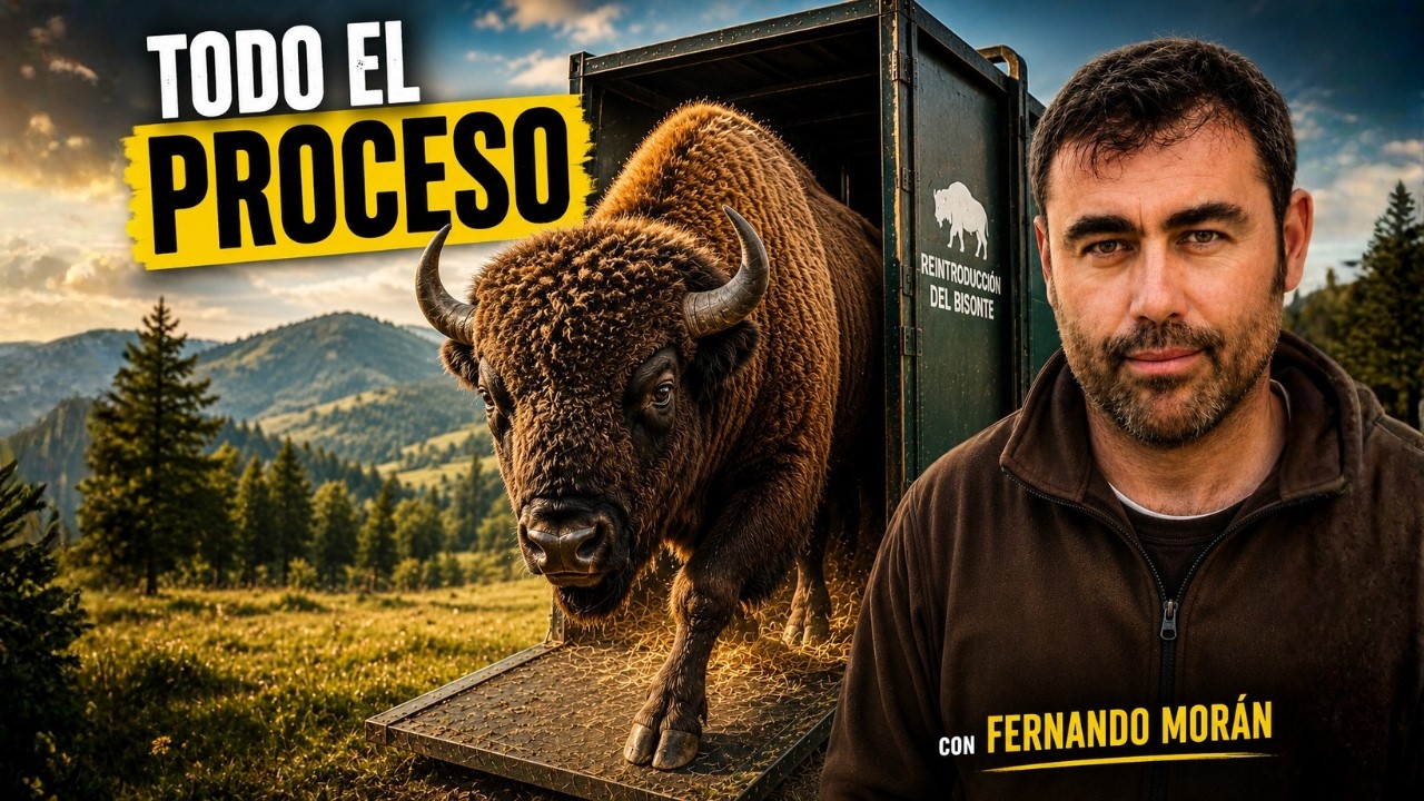 ASÍ se REINTRODUCE el BISONTE EUROPEO | con Fernando Morán
