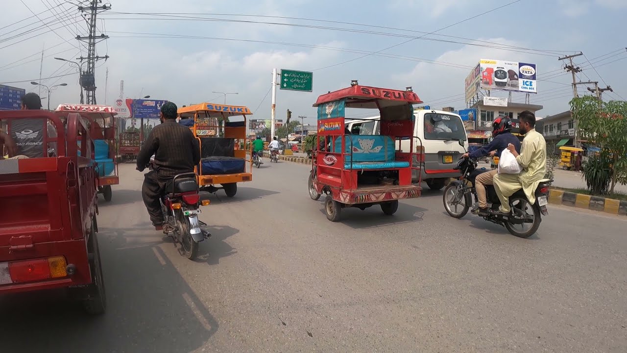 Khwajgan, Gujrat to Eid Gah Road, Faizabad, Gujrat, Pakistan Part 2