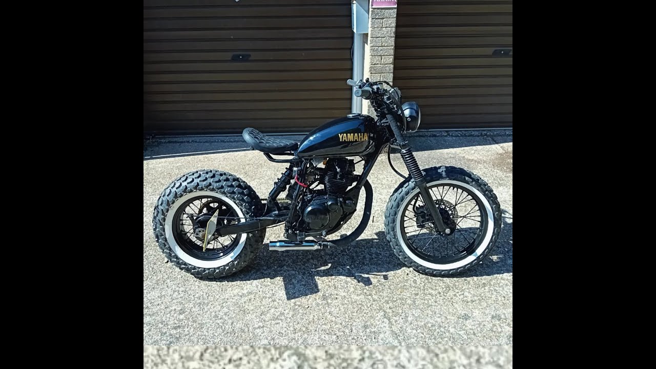 S4 E4 - YAMAHA TW125 CAFE RACER SCRAMBLER - FULL TIMELAPSE REBUILD