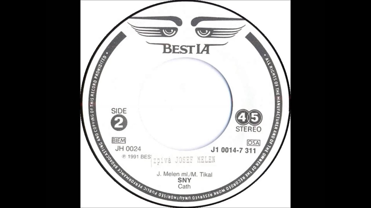 Josef Melen & Cath - Sny [1991 Vinyl Records 45rpm]