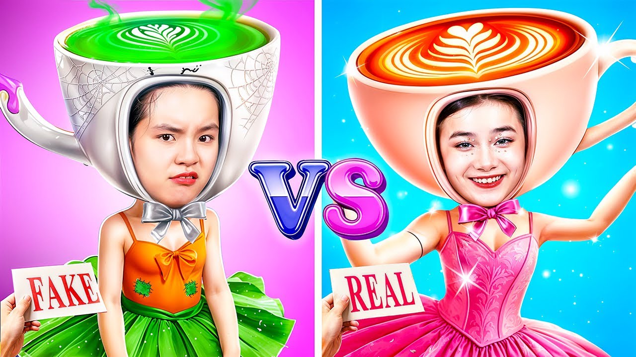 Real Ballerina Cappuccina Vs Fake Ballerina CappuccinaAt Ballet Contest!