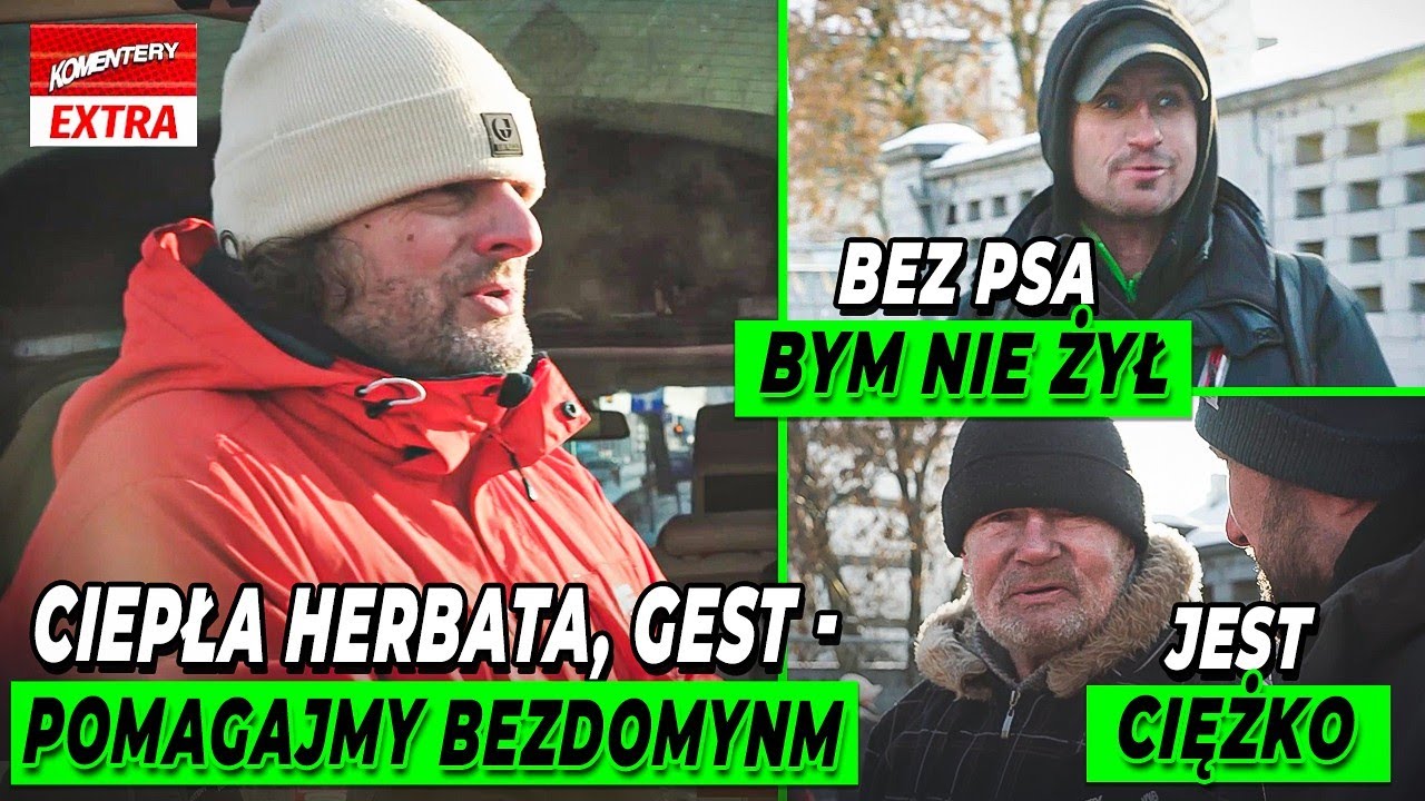 BYŁ BEZDOMNY. TERAZ POMAGA INNYM PRZETRWAĆ ZIMĘ. WZRUSZAJĄCA HISTORIA PANA ARTURA| KOMENTERY EXTRA