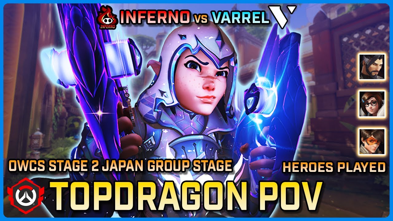 [ TOPDRAGON ] Inferno vs Varrel | Group Stage | OWCS Japan Stage 2