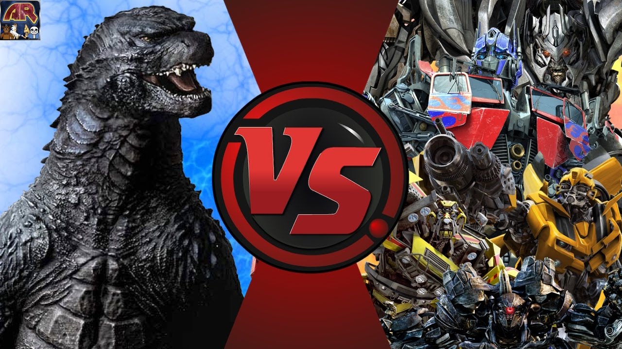 GODZILLA vs TRANSFORMERS! TOTAL WAR! (Godzilla vs Optimus Prime 3) Cartoon Fight Club Episode 126