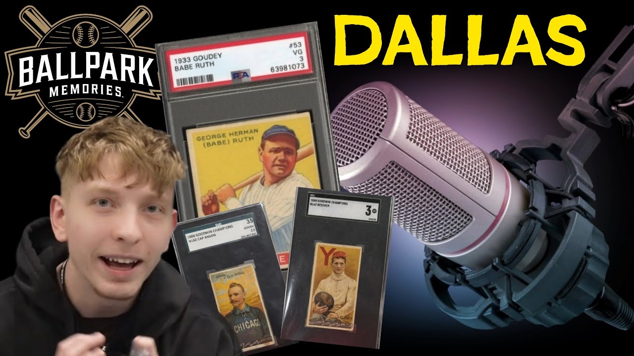 What I’ve Learned After $3M in Card Sales and  The Dallas Card Show